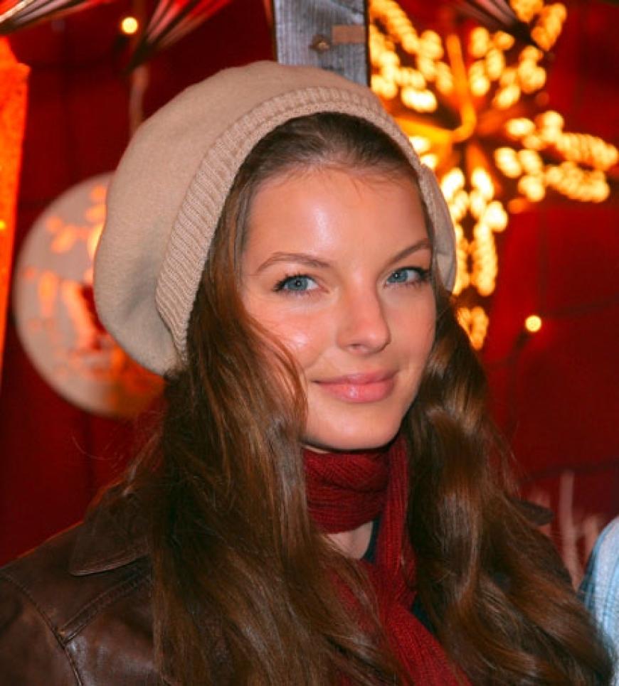 Yvonne Catterfeld machte bereits die Weihnachtsmärkte unsicher