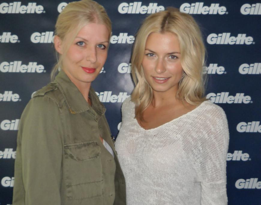 OK!-Redakteurin Meike mit Lena Gercke