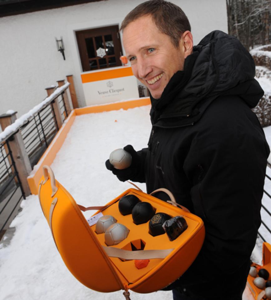 Zur Après-Ski-Party der etwas anderen Art lud die edle Champagner-Marke Veuve Clicquot. Dieser Einladung folgten zahlreiche prominente Gäste 