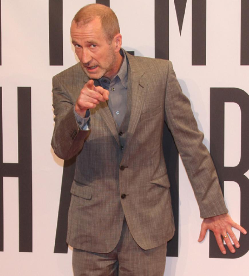 Peter Lohmeyer hat auch komödiantisches Talent - da bewies er zumindest auf dem Roten Teppich