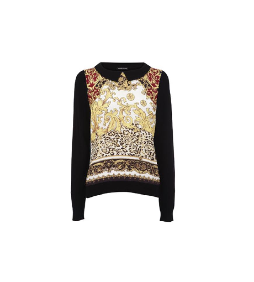 Pullover mit Ornamenten von Warehouse, ca. 50 Euro