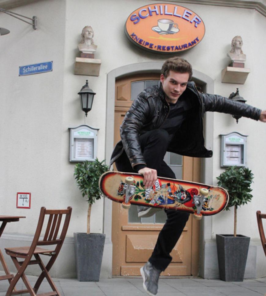 Ganz schön crazy: Eric Stehfest als