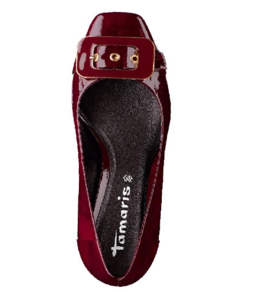 Lackballerinas von Tamaris, ca. 50 Euro