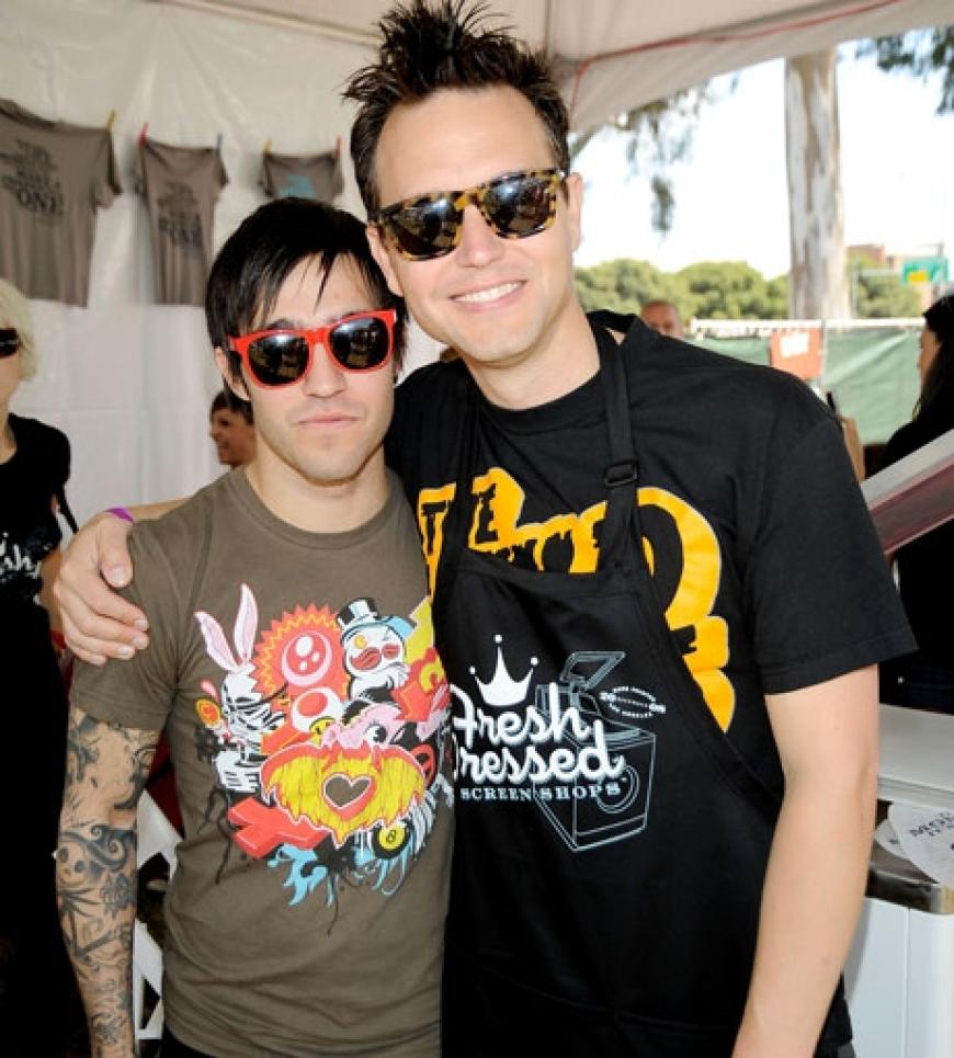 Coole Dads: Pete Wentz und Mark Hoppus (
