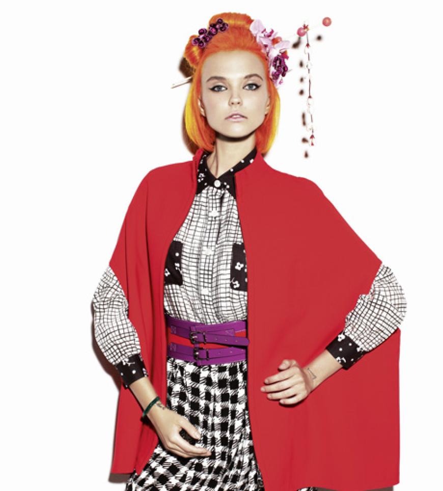 Modern Geisha: Bonnie im angesagten Asia-Look