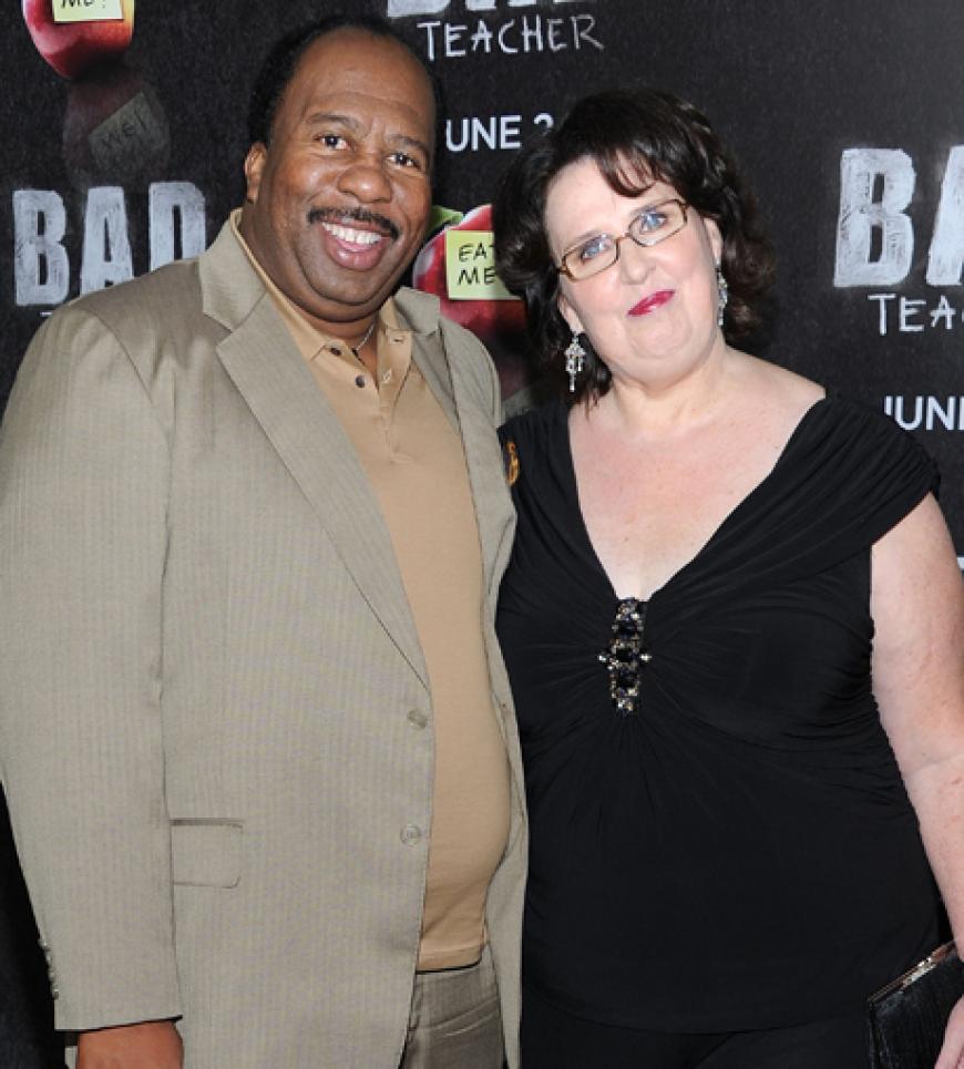 Leslie David Baker und Phyllis Smith kamen gemeinsam zur Premiere. Die Schauspielerin spielt an der Seite von Cameron Diaz