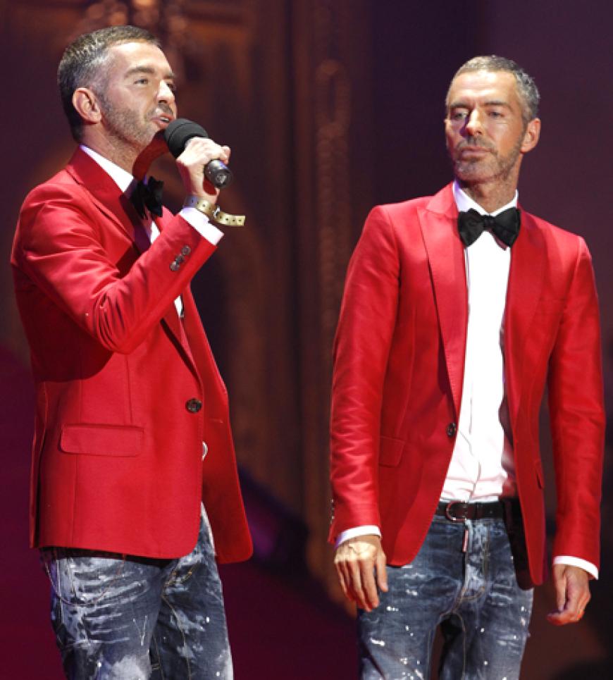 Die Designer-Zwillinge Dan und Dean Caten