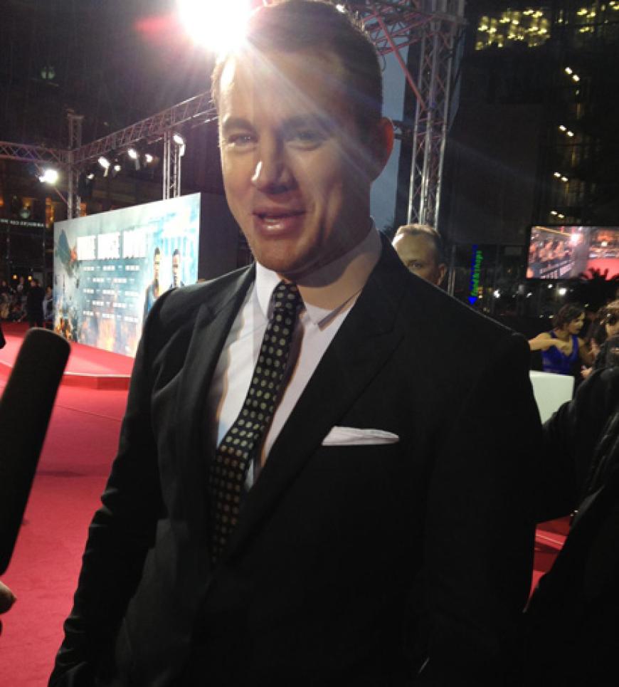 Hot, hotter, Channing Tatum! Edith traf den