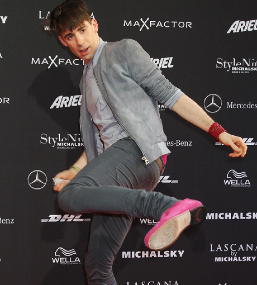 Designer-Kollege Kilian Kerner kam zum Gratulieren - und zum Feiern