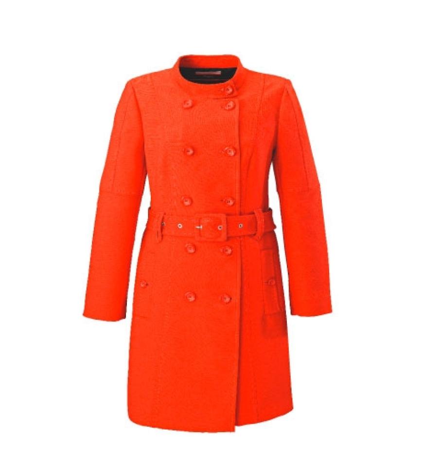 Orange mit Taillengürtel von Marc Cain, ca. 500 Euro