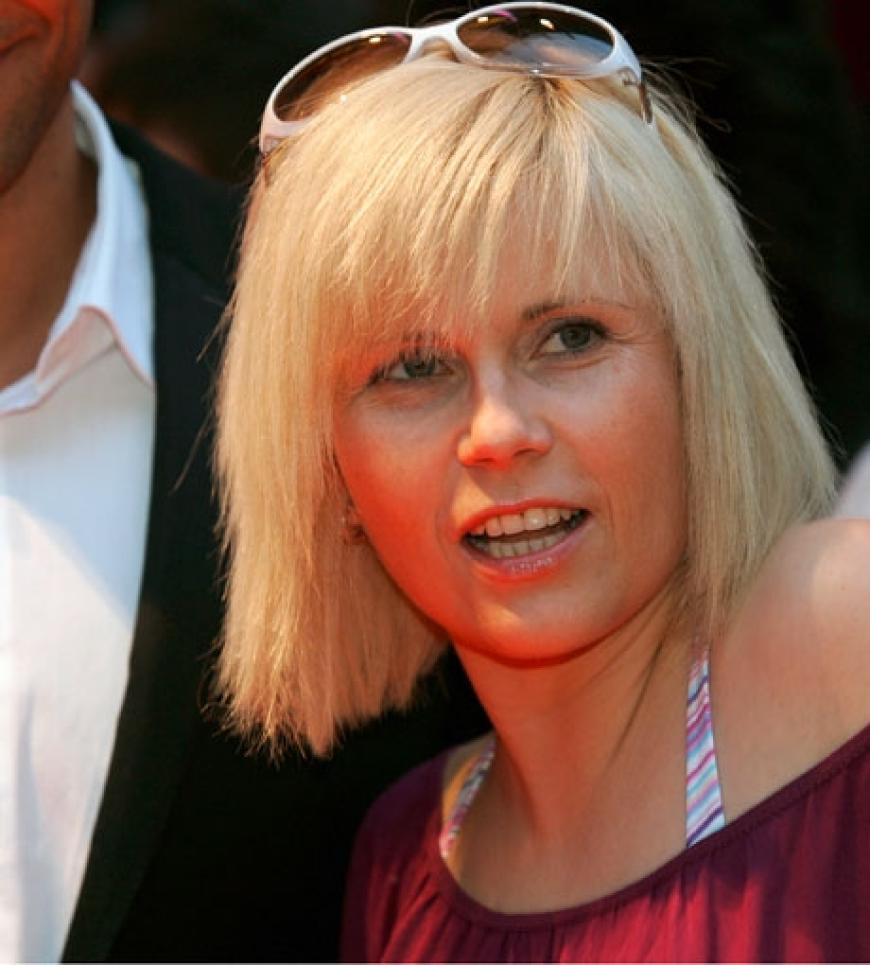 Sie wollte sich den Film nicht entgehen lassen: Michaela Schaffrath