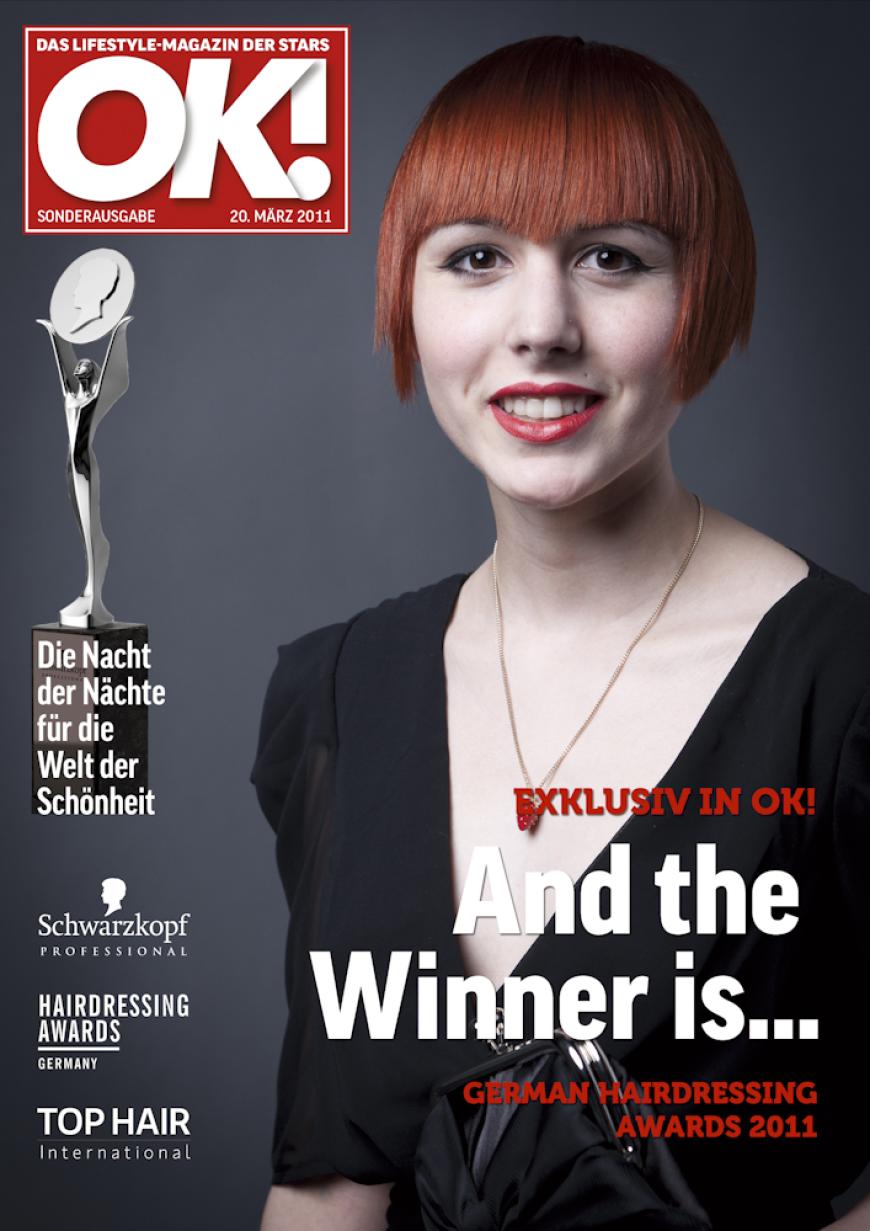 Einmal im Leben das Cover der OK! zieren! Für die Gäste des „German Hairdressing Award 2012“ wurde dieses Traum Wirklichkeit. Jeder Gast des Gala-Abends konnte an einem persönlichen OK! Fotoshooting teilnehmen - und die tollen Ergebnisse sehen Sie hier! Viel Spaß beim Durchklicken!