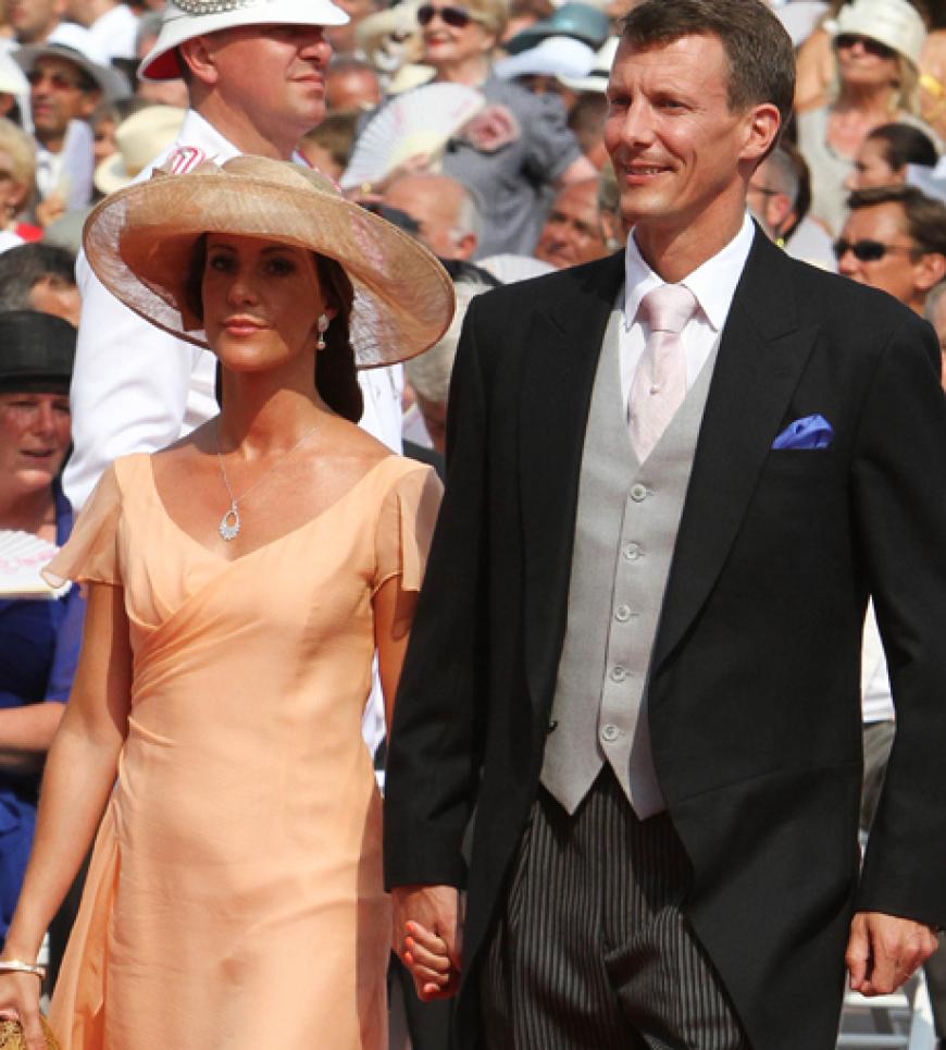 Die dänische Prinzessin Marie und Prinz Joachim