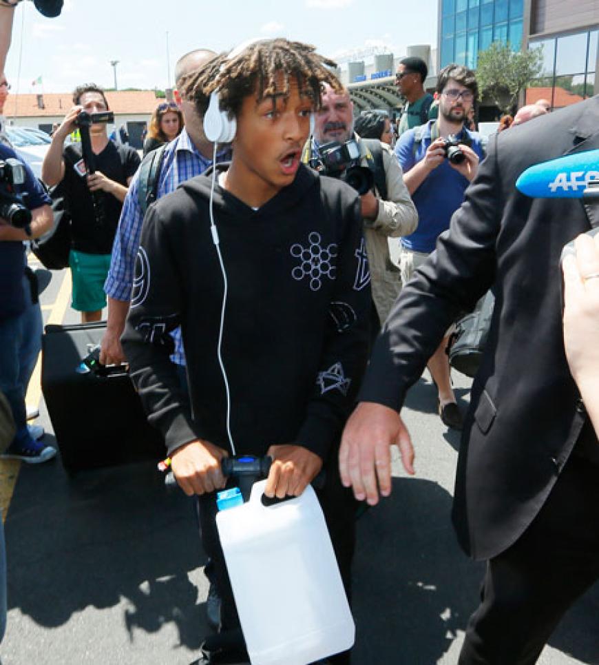 Jaden Smith gehörte ebenfalls den Promi-Gästen