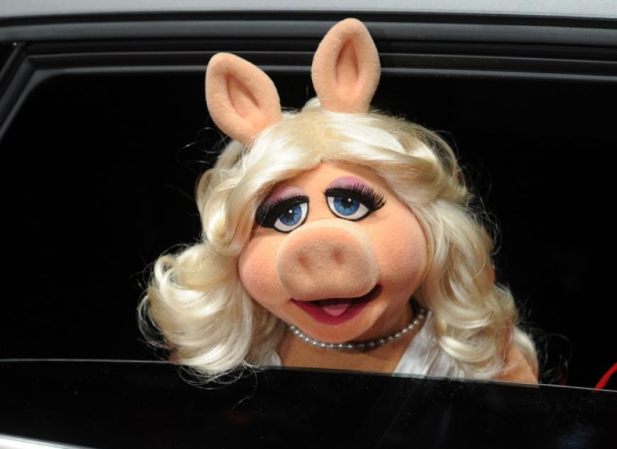 Selbst Miss Piggy beehrte die Goldene Kamera mit einem Auftritt
