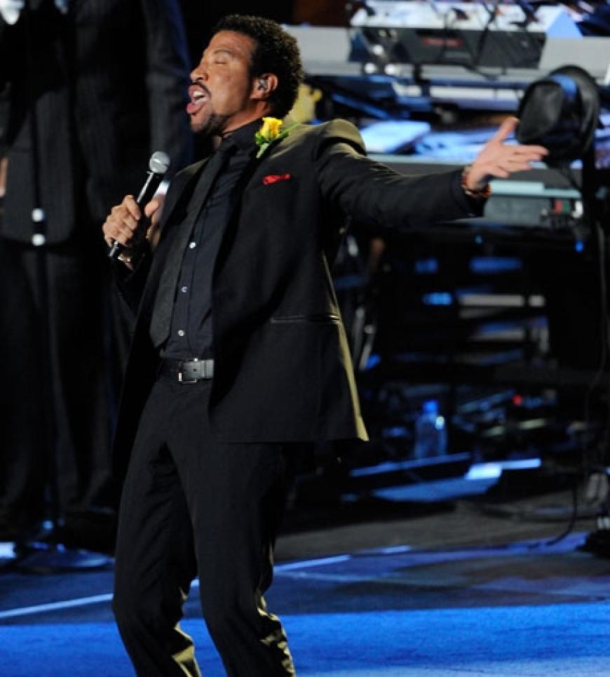 Lionel Richie auf der Bühne