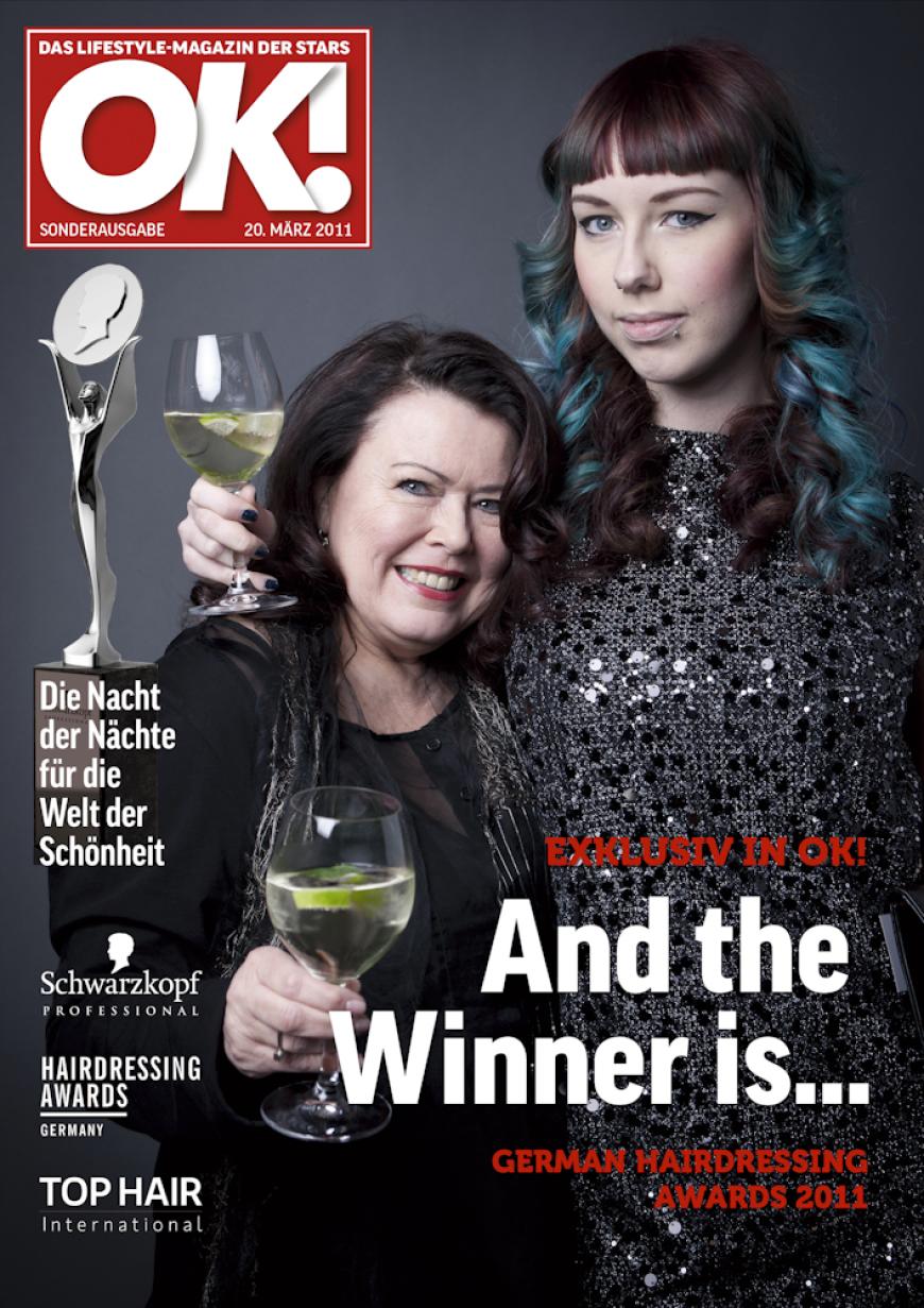 Einmal im Leben das Cover der OK! zieren! Für die Gäste des „German Hairdressing Award 2012“ wurde dieses Traum Wirklichkeit. Jeder Gast des Gala-Abends konnte an einem persönlichen OK! Fotoshooting teilnehmen - und die tollen Ergebnisse sehen Sie hier! Viel Spaß beim Durchklicken!