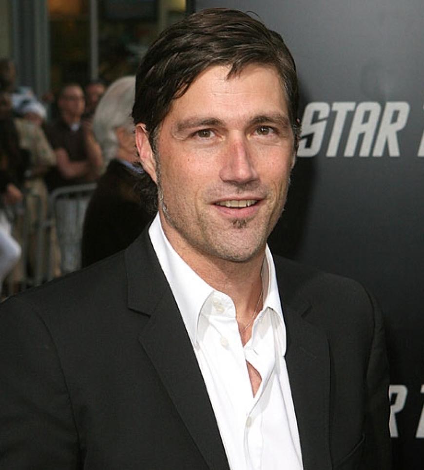 Und noch ein Serien-Star ist im Star-Trek-Fieber: Matthew Fox. Der Schauspieler dreht zurzeit die fünfte Staffel