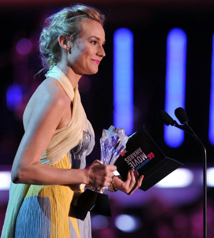 Und auch die bezaubernde Diane Kruger durfte einen Award überreichen