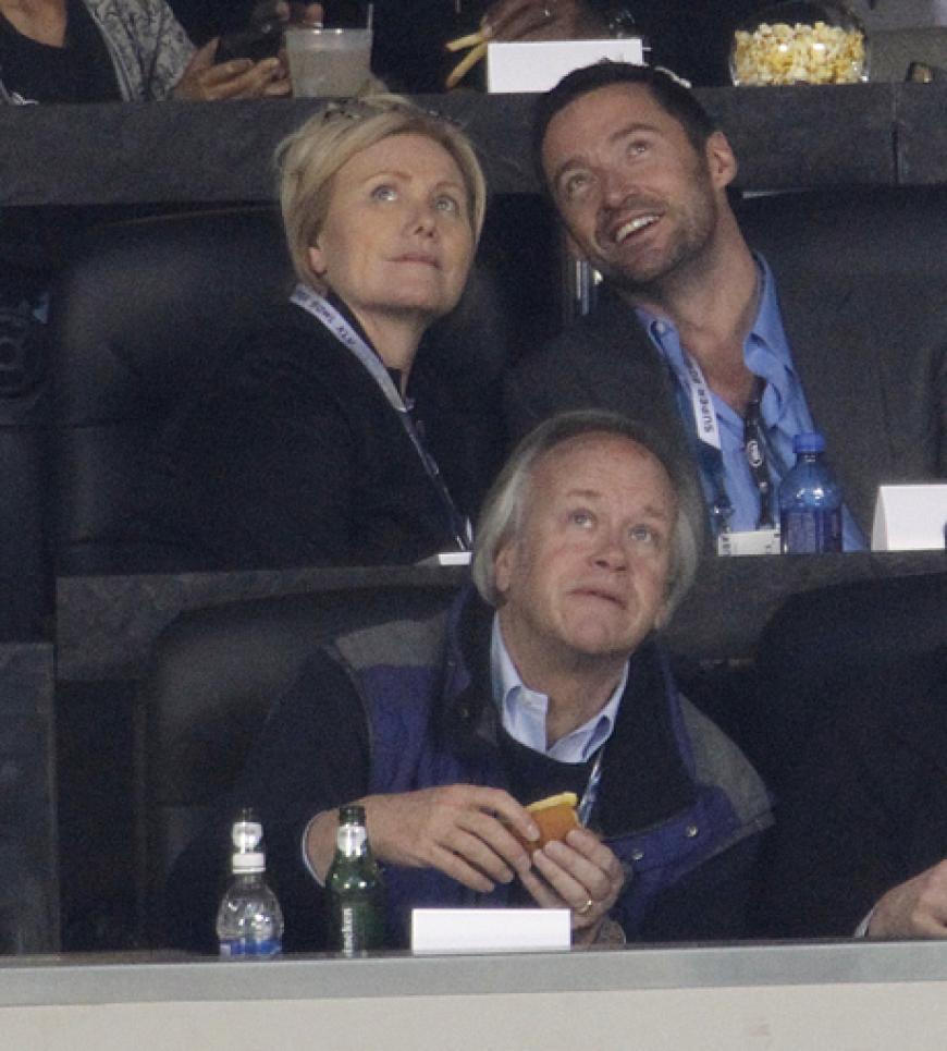 Hugh Jackman und seine Ehefrau staunten bei dieser Show nicht schlecht