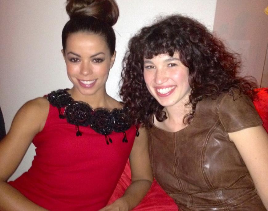 Hübsch! Fernanda Brandao und Edith