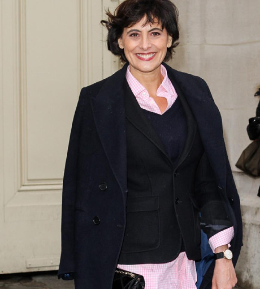 Die französische Mode-Ikone Ines de la Fressange