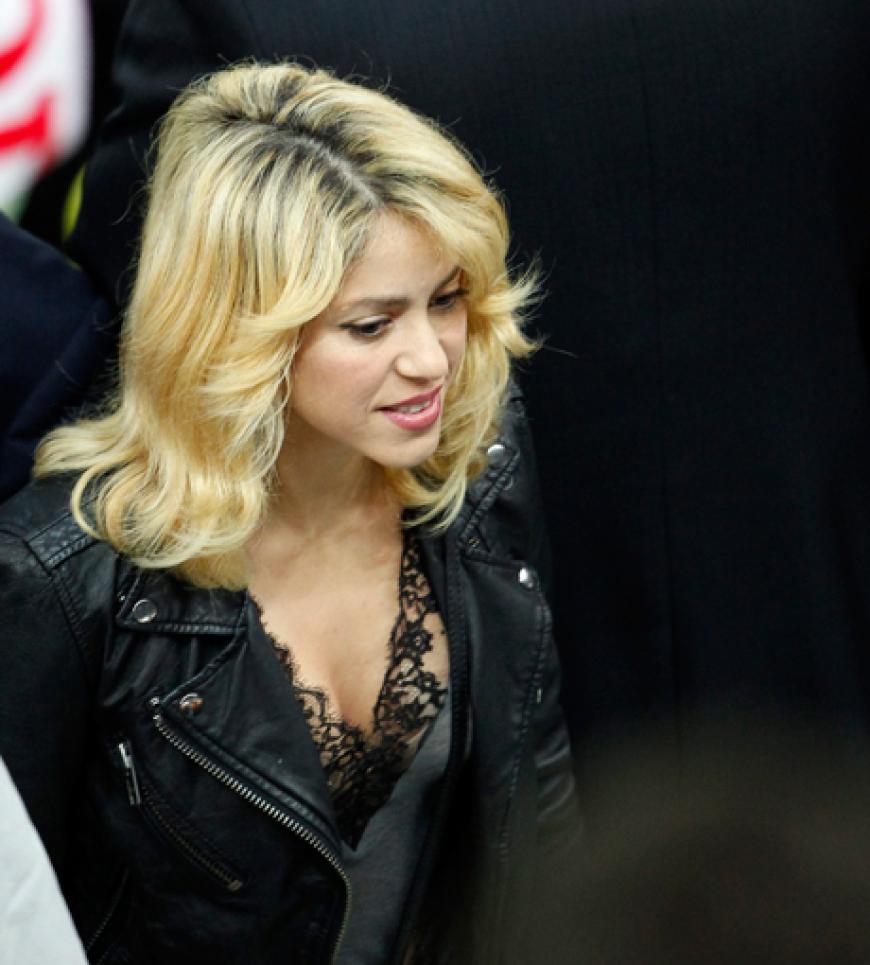 Shakira beim Spiel ihres Liebsten