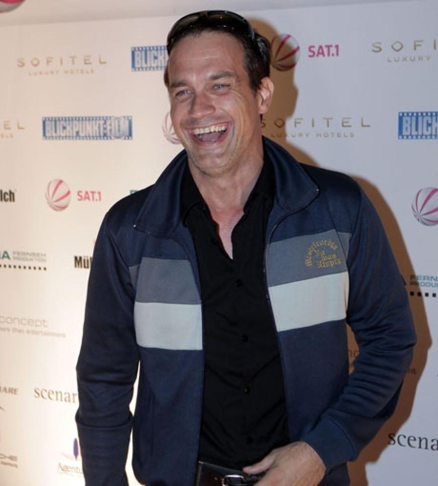 Ralf Bauer zeigt seine gute Laune