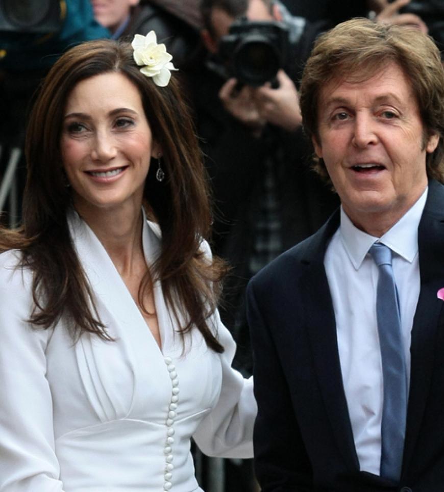 Dritter Heiratsanlauf für Musiker Paul McCartney: Am 09.10.2011 heiratete er die Geschäftsfrau Nancy Shevell in London