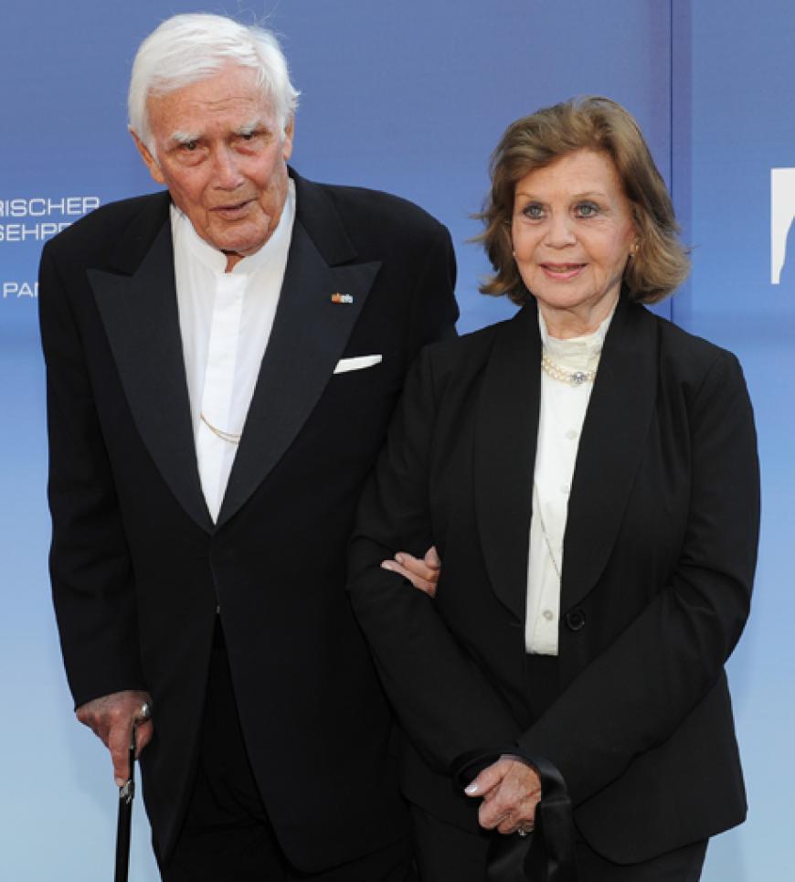 Joachim Fuchsberger und seine Frau Gundula