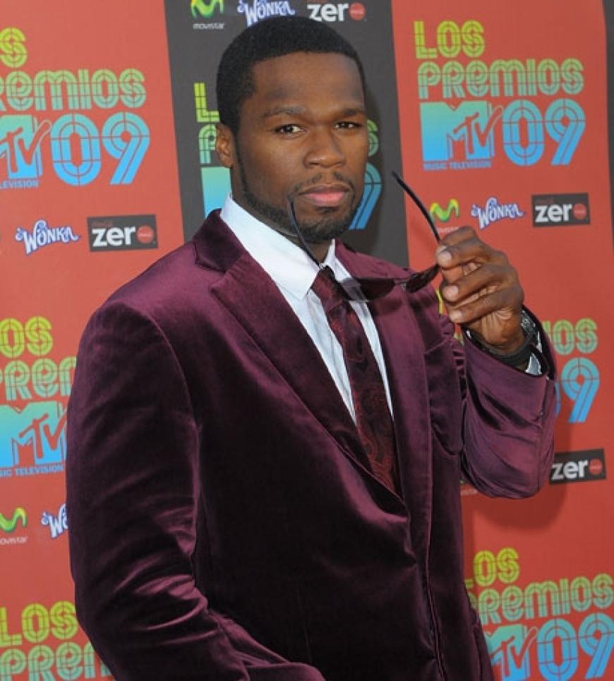 Rapper 50 Cent kam solo zur Verleihung