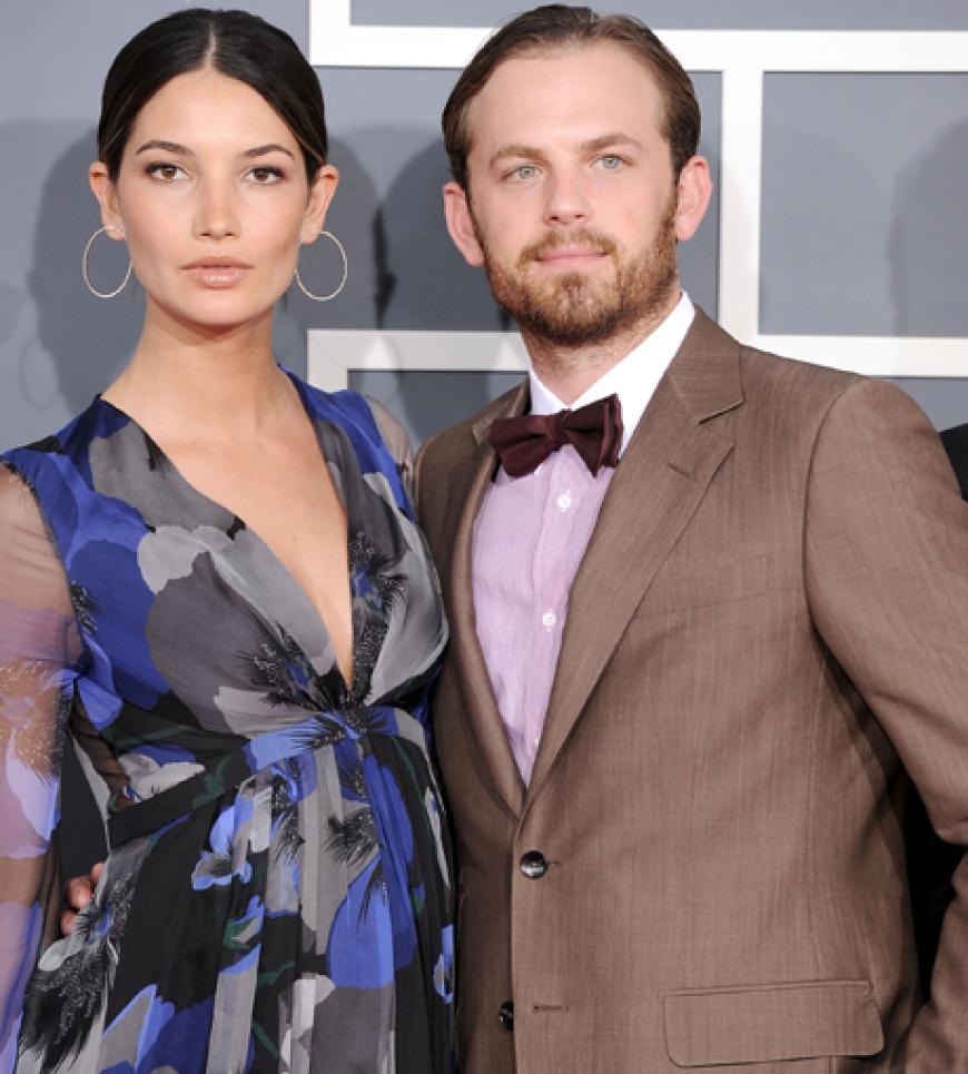 Caleb Followill mit seiner Frau, dem Model Lily Aldridge