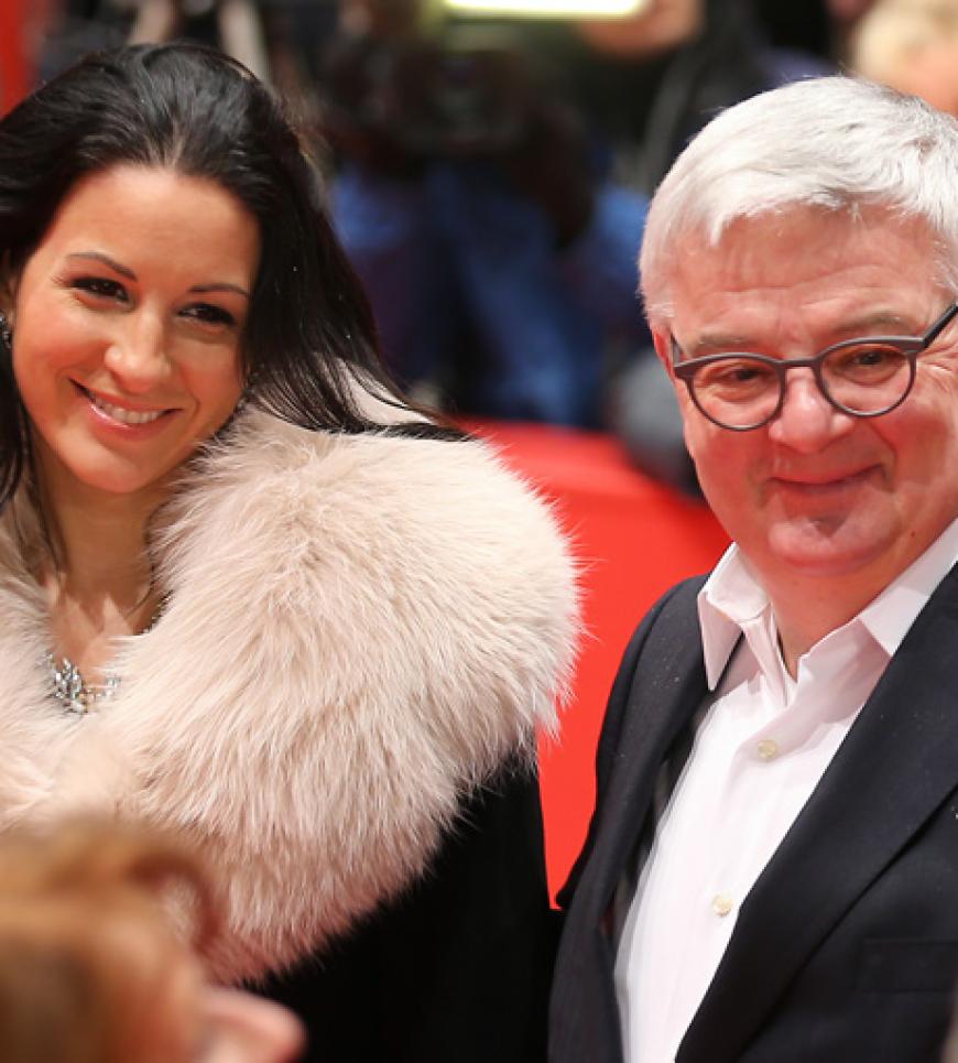 Joschka Fischer und seine Minu Barati