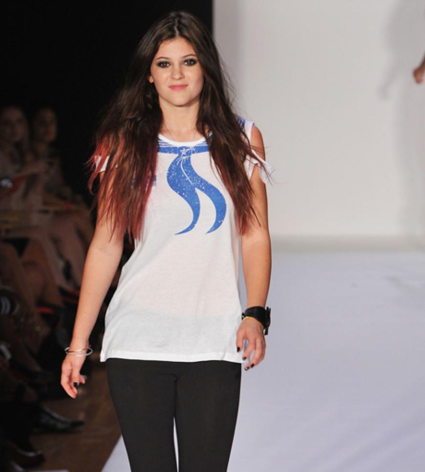 Stolz auf dem Catwalk: Kylie Jenner, die kleine Schwester von Avrils Freund