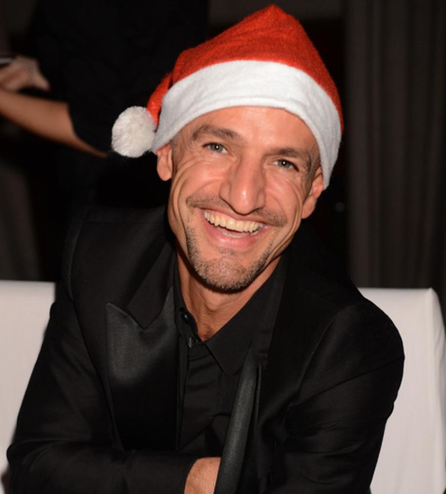 Modelscout Peyman Armin in Weihnachtsstimmung