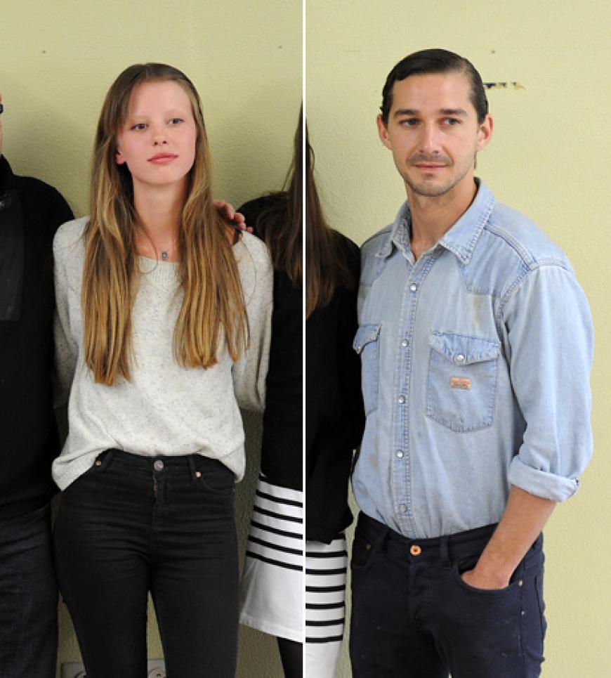 Mia Garth und Shia LaBeouf sollen ein Paar sein Mia Garth und Shia LaBeouf sollen ein Paar sein