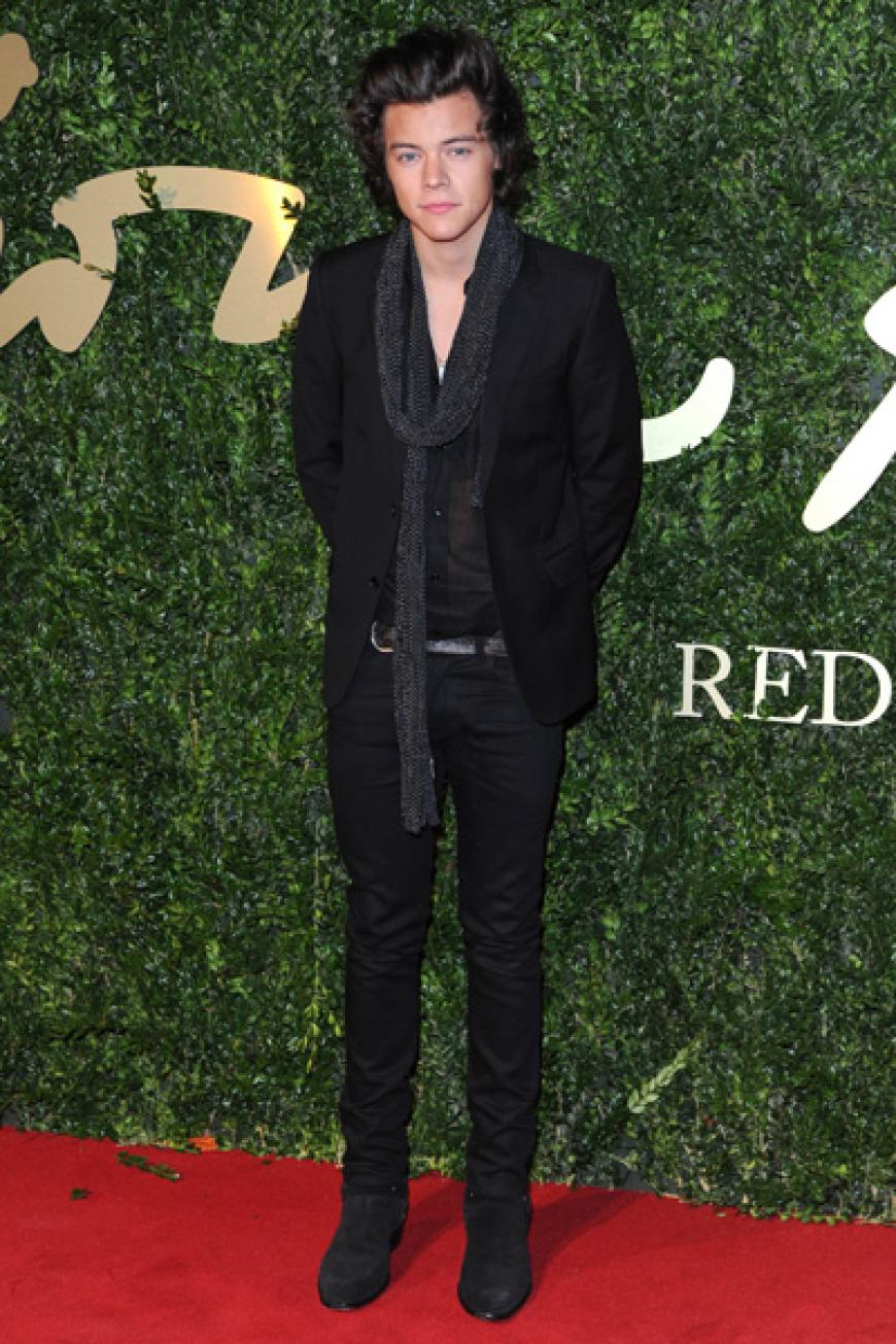 One Direction-Sänger Harry Styles wurde mit einem