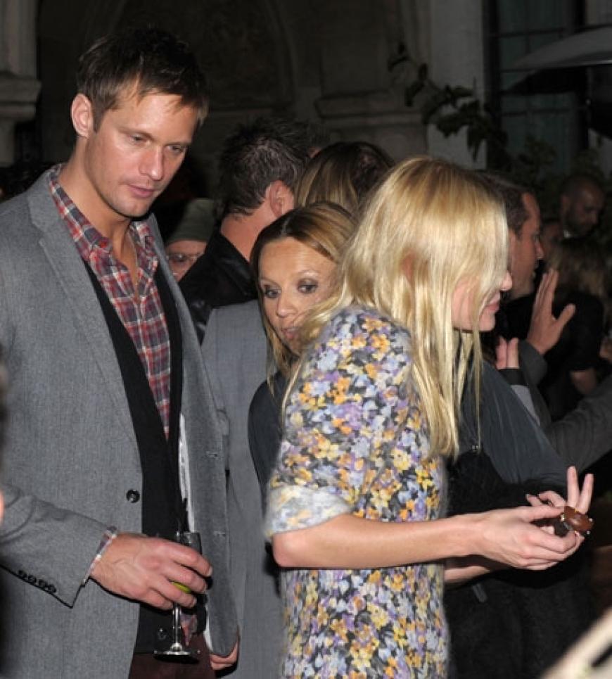 Alexander Skarsgard feierte gemeinsam mit Kate Bosworth. Angeblich sind die beiden ein Paar