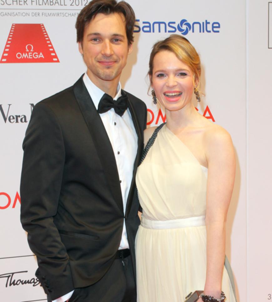 Frauenschwarm Florian David Fitz kam in Begleitung von Schauspielkollegin Karoline Herfurth
