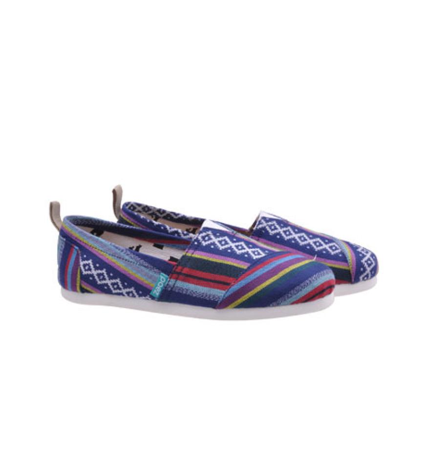 Espadrillesaus Leinenstoff von Paez, ca. 45 Euro
