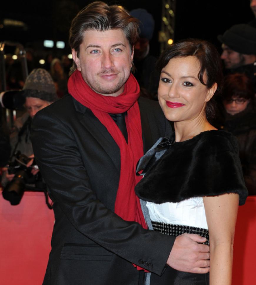 Miriam Pielhau und ihr Gatte Thomas Hanreich bei der Premiere von