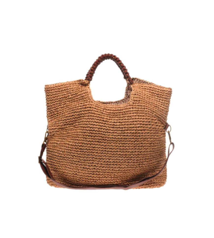 Basttasche von Warehouse, ca. 40 Euro