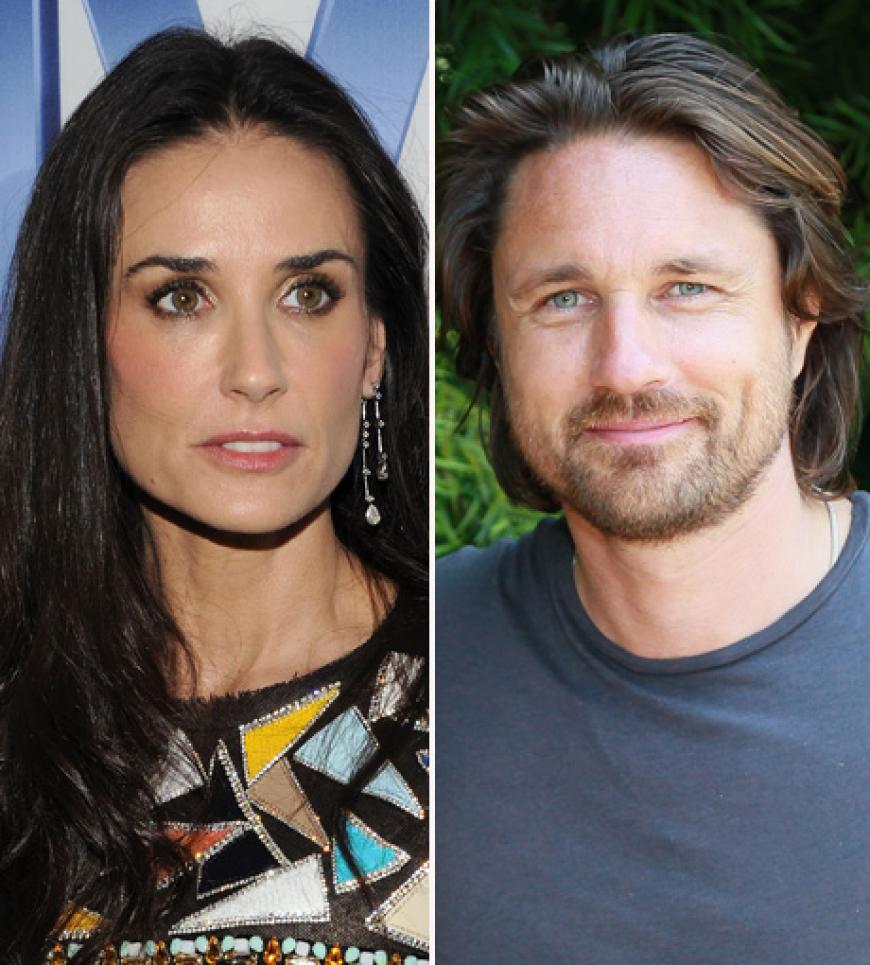 Sind sie ein paar? Demi moore und Martin Henderson Sind sie ein paar? Demi moore und Martin Henderson