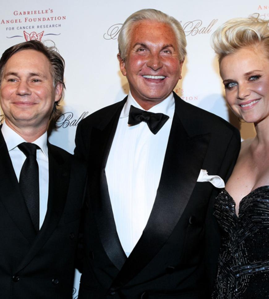 Jason Binn, George Hamilton, Barbara Sturm