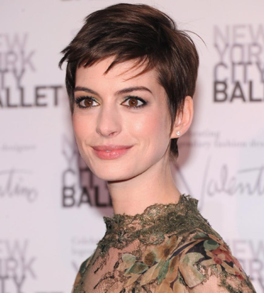 Ihre Rehaugen sind ihr Markenzeichen: Hollywood-Star Anne Hathaway