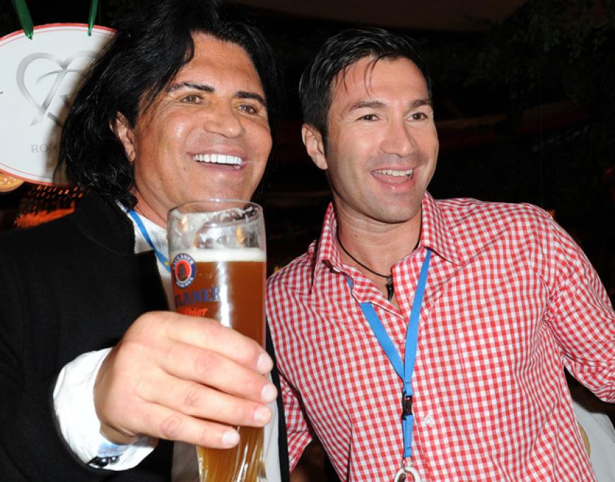 Father and Son: Sänger Costa (l) und Lucas Cordalis
