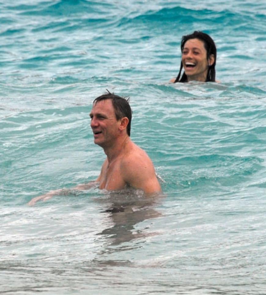 Daniel Craig und seine Freundin Satsuki Mitchell