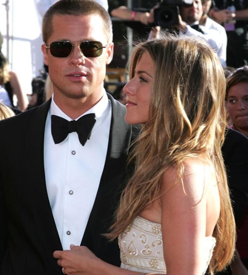 Aniston mit Ex-Mann Brad Pitt