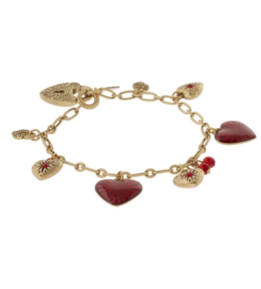 Herz-Armband von Cath Kidston, über www.asos.de, ca. 39 Euro
