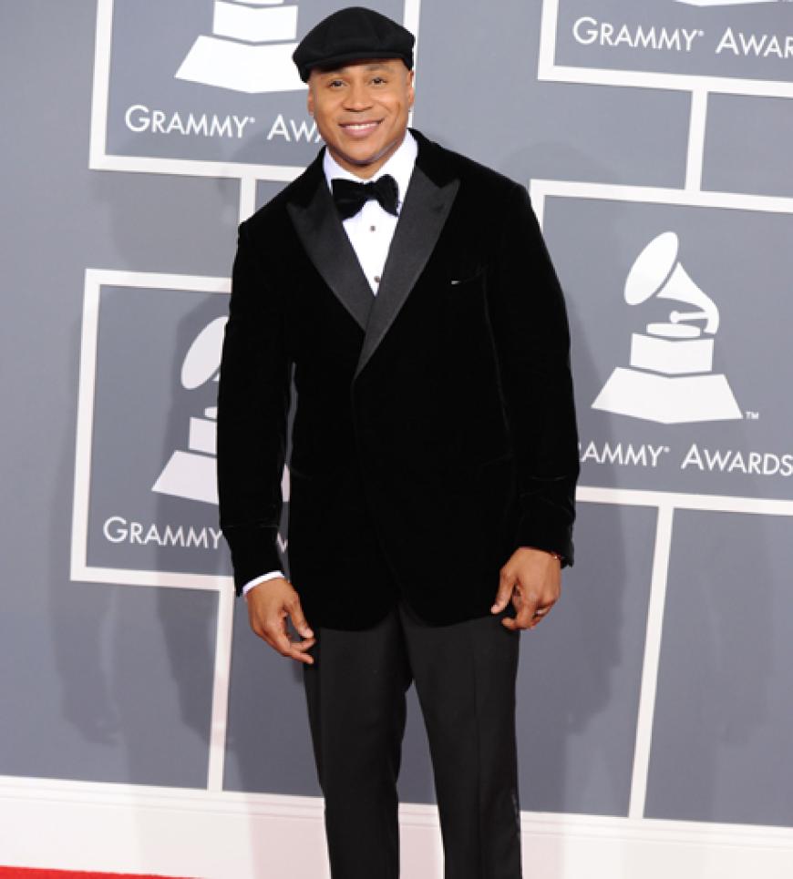 Von Nervosität keine Spur: LL Cool J führte durch den Abend